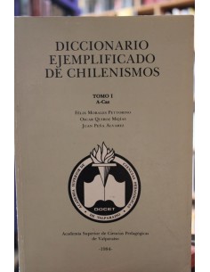 Diccionario ejemplificado de chilenismos y de otros usos diferenciales del español de Chile (Tomo I) (Usado)