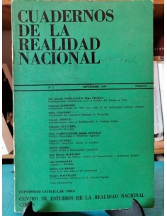 Cuadernos de la realidad nacional. Número 5 (Usado)