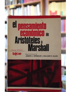 El pensamiento económico de Aristóteles a Marshall (Usado)