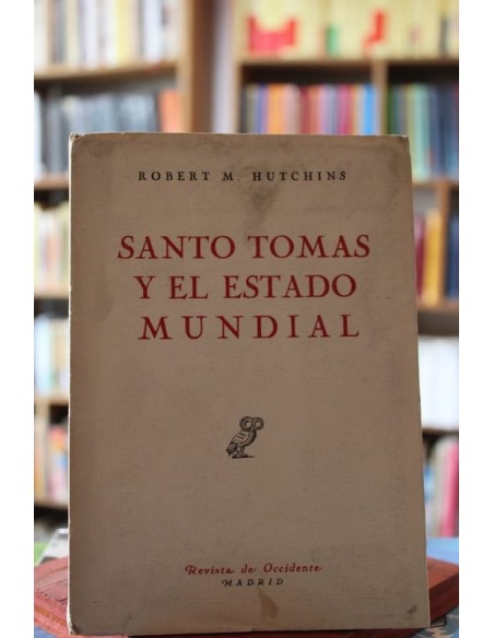 Santo tomás y el estado mundial (Usado) Santo tomás y el estado mundial (Usado)