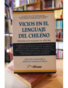 Vicios en el lenguaje del chileno (Usado)