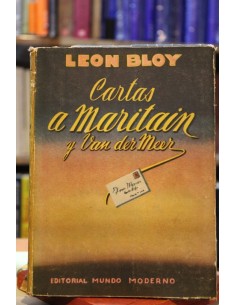 Cartas a Maritain y Van Der Meer (Usado)