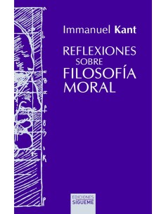 Reflexiones sobre filosofìa moral (Nuevo)