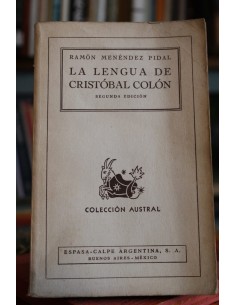La lengua de Cristóbal Colón (Usado)