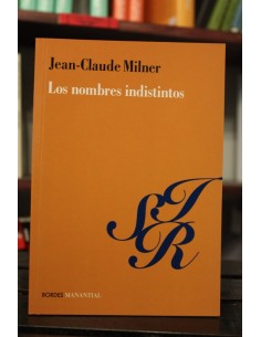 Los nombres indistintos (Nuevo)