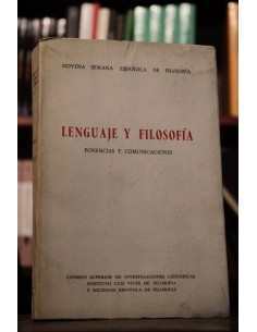 Lenguaje y filosofía (Usado)