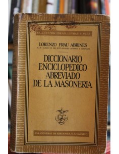 Diccionario enciclopédico abreviado de la masonería (Usado)