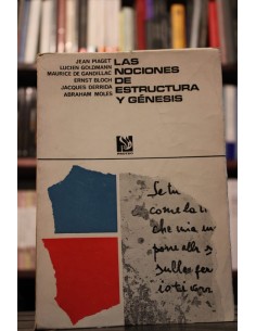 Las nociones de estructura y génesis *Subrayado (Usado)