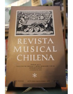Revista musical chilena Octubre-Diciembre 1979 (Usado)