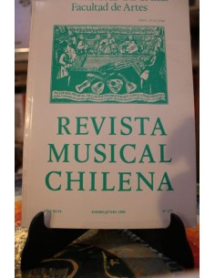 Revista musical chilena Enero-Junio 1992 (Usado)