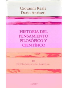 Historia del pensamiento filosófico y científico III (Nuevo)