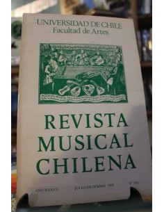 Revista musical chilena Julio-Diciembre 1983 (Usado)