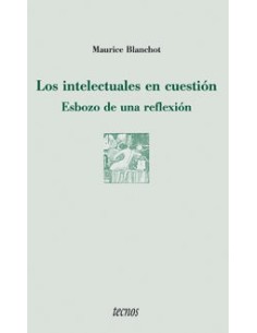 Los intelectuales en cuestión. Esbozo de una reflexión (Nuevo)