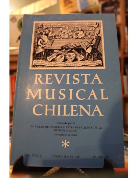 Revista musical chilena Enero-Junio 1980 (Usado) Revista musical chilena Enero-Junio 1980 (Usado)