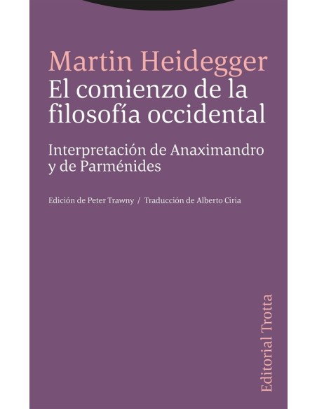 El comienzo de la filosofía occidental (Nuevo) El comienzo de la filosofía occidental (Nuevo)