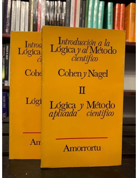 Lógica Formal. Lógica aplicada y método cientifico. II Tomos (Usado)