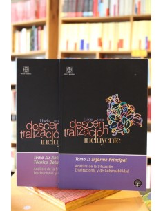 Hacia una descentralización incluyente. Tomo I y II (Usado)