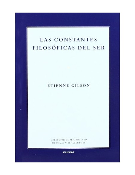 Las constantes filosóficas del ser (Nuevo) Las constantes filosóficas del ser (Nuevo)