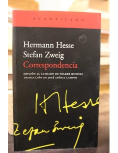 Correspondencia Hermann Hesse y Stefan Zweig (Usado)