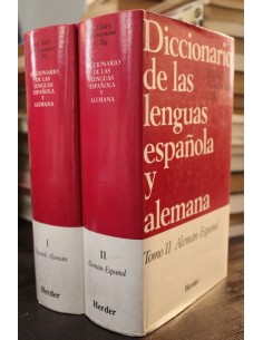 Diccionario de las lenguas española y alemana (II Tomos) (Usado)