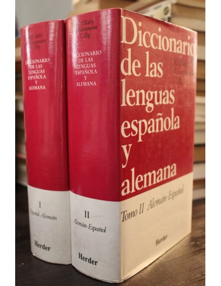 Diccionario de las lenguas española y alemana (II Tomos) (Usado) Diccionario de las lenguas española y alemana (II Tomos) (Usado)
