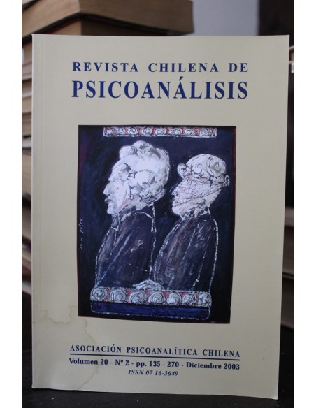 Revista chilena de Psicoanalisis. Volumen 20 (Usado) Revista chilena de Psicoanalisis. Volumen 20 (Usado)