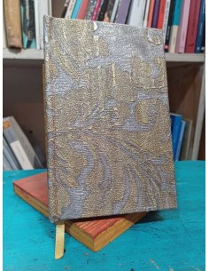 Cuaderno a telar papel mural dorado (Nuevo)