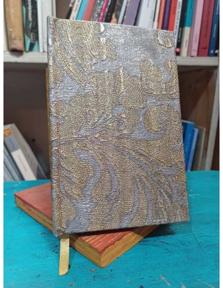 Cuaderno a telar papel mural dorado (Nuevo)