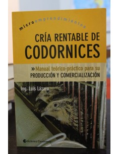 Cría rentable de codornices (Usado)