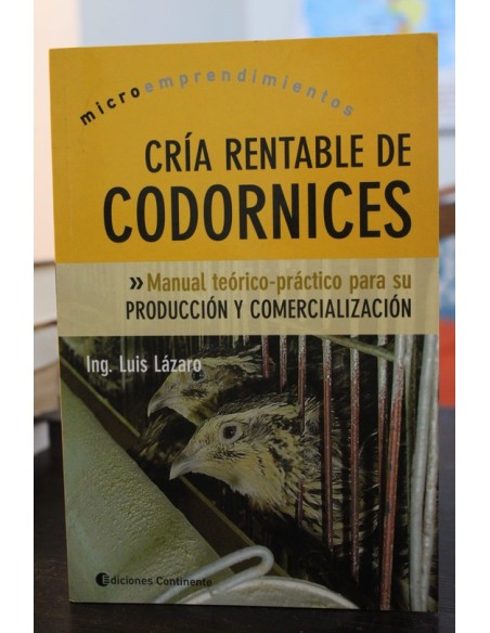 Cría rentable de codornices (Usado) Cría rentable de codornices (Usado)