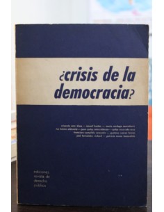 ¿Crisis de la democracia? (Usado)