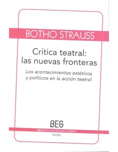 Crítica teatral. Las nuevas fronteras (Usado)