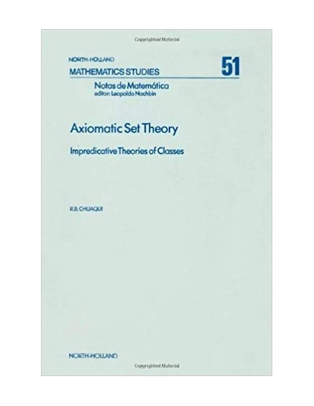 Axiomatic set theory. Impredicative theories of classes (Usado)