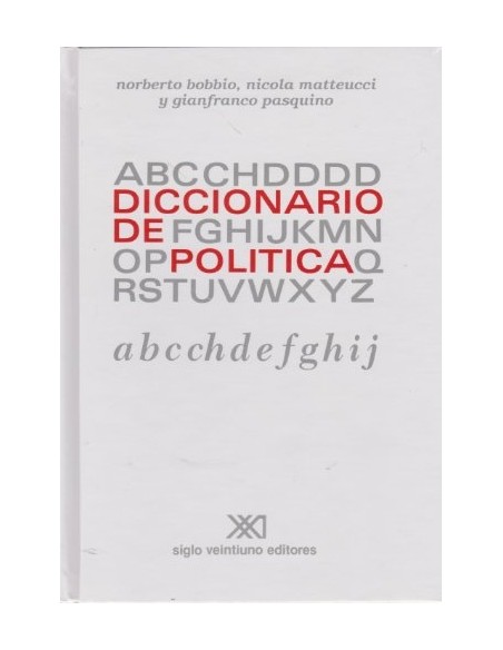 Diccionario de política (2 Tomos) (Usado)