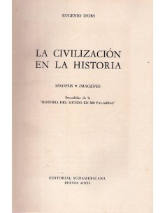 La civilización en la historia (Usado)