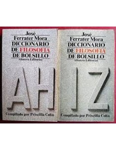 Diccionario de filosofía de bolsillo (2 Tomos) (Usado)