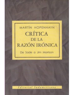 Crítica de la razón irónica (Usado)