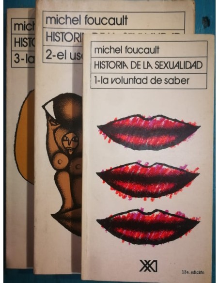 Historia de la sexualidad (3 Tomos) (Usado) Historia de la sexualidad (3 Tomos) (Usado)