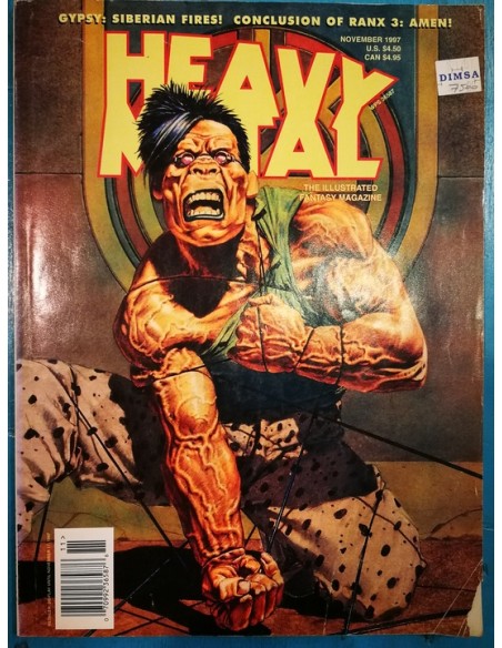 Revista Heavy Metal November 1997 (Usado)