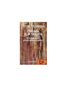 Historia de la filosofía, 3. La filosofía griega prearistotélica (Usado)