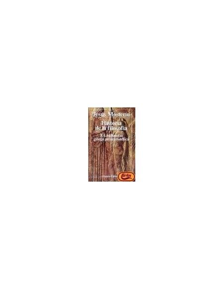 Historia de la filosofía, 3. La filosofía griega prearistotélica (Usado) Historia de la filosofía, 3. La filosofía griega prearistotélica (Usado)