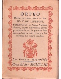 Orfeo. (Usado)