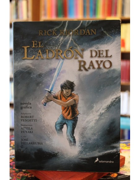 Percy Jackson y los dioses del Olimpo 1. El ladrón del rayo (Usado)