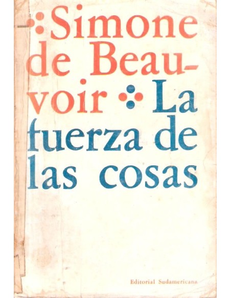 La fuerza de los cosas (Usado) La fuerza de los cosas (Usado)