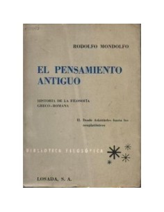 El pensamiento antiguo (Usado)