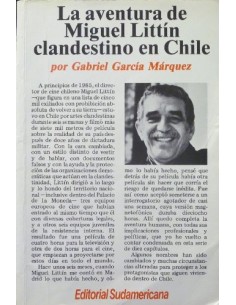 La aventura de Miguel Littín clandestino en Chile (Usado)