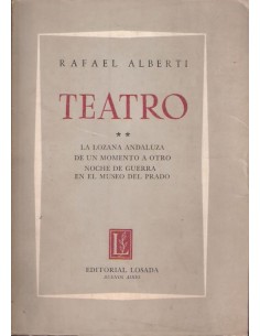 Teatro. Rafael Alberti II (Usado)
