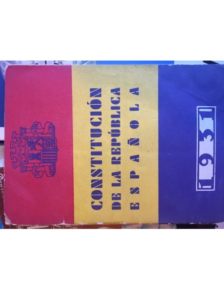 Constitución de la República Española (Usado)