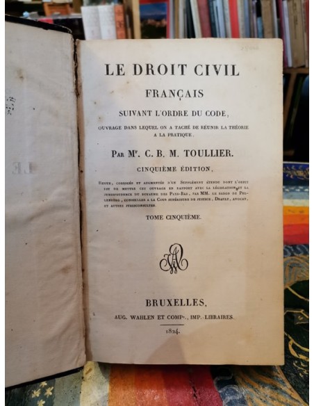 Le droit civil Francais. Tomo 5 (Usado)