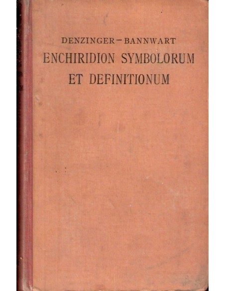 Enchiridion Symbolorum et definitionum (Usado) Enchiridion Symbolorum et definitionum (Usado)